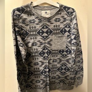 Men’s Tribal Crewneck Sweater - Medium